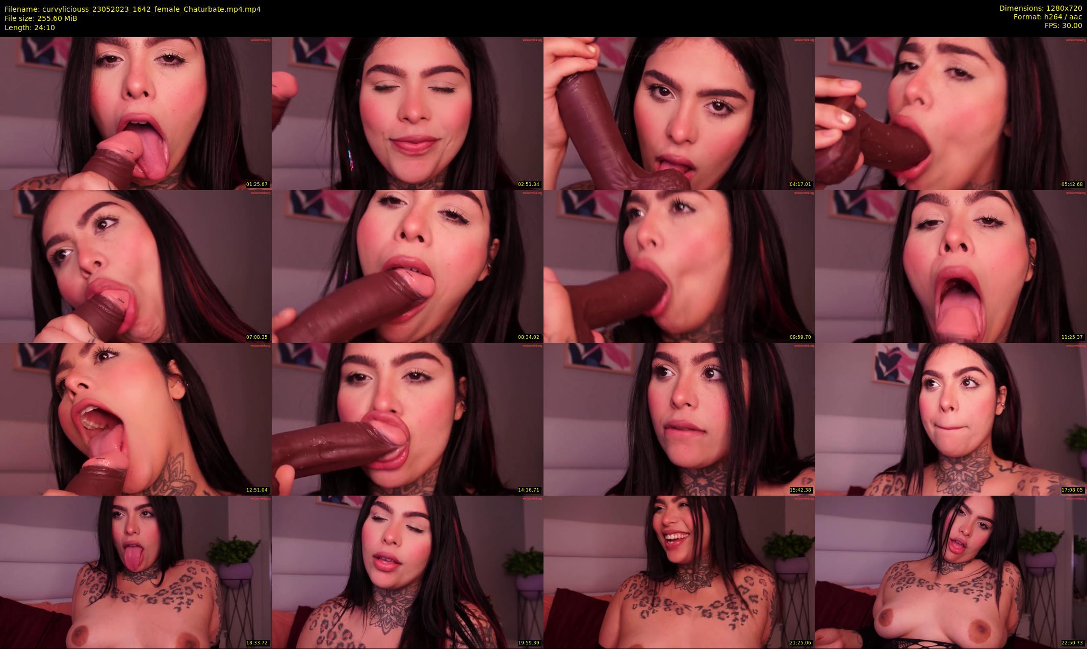 curvyliciouss — 25 minute Chaturbate female cam show recording, 720p, May 23, 2023
