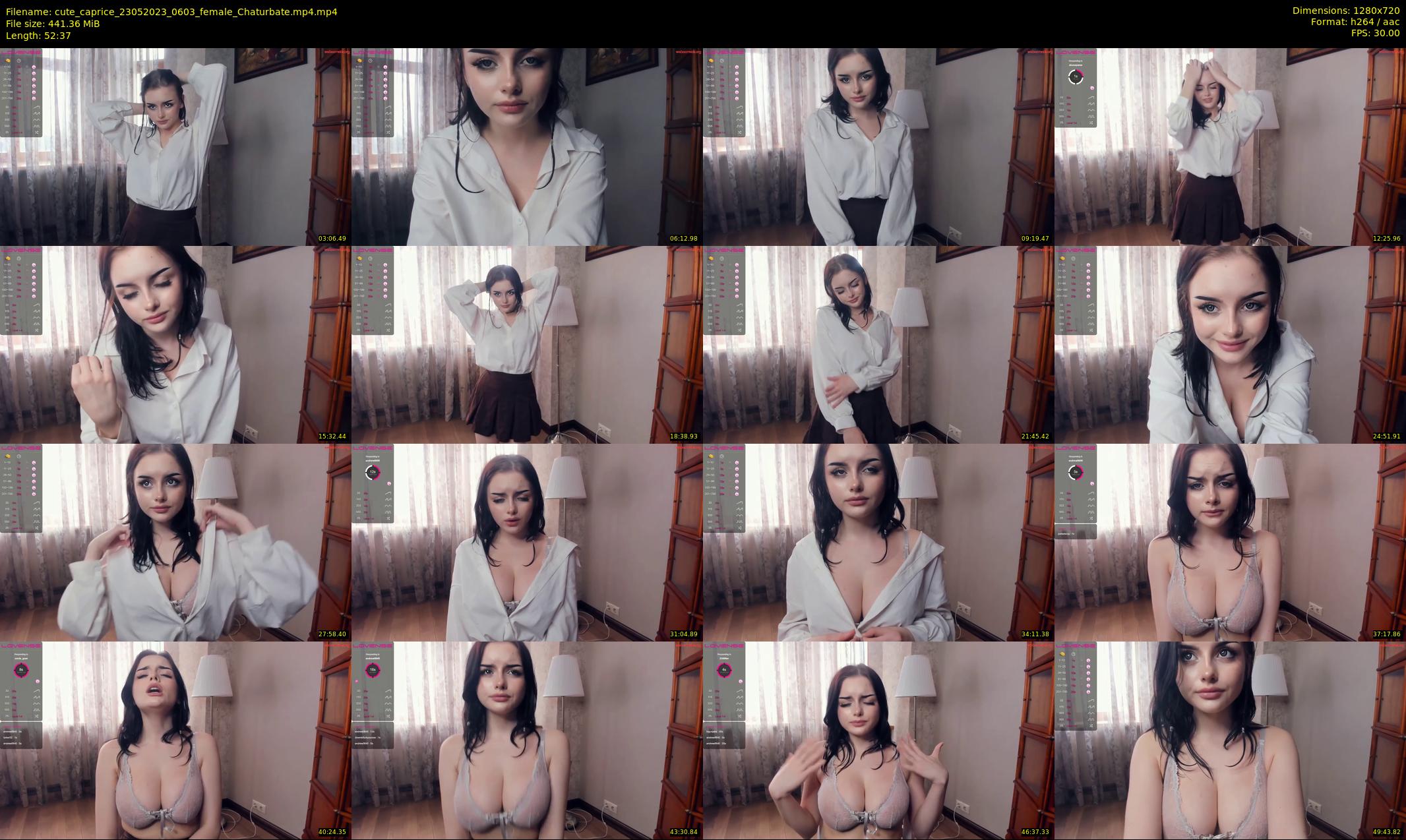 cute_caprice — 53 minute Chaturbate female cam show recording, 720p, May 23, 2023