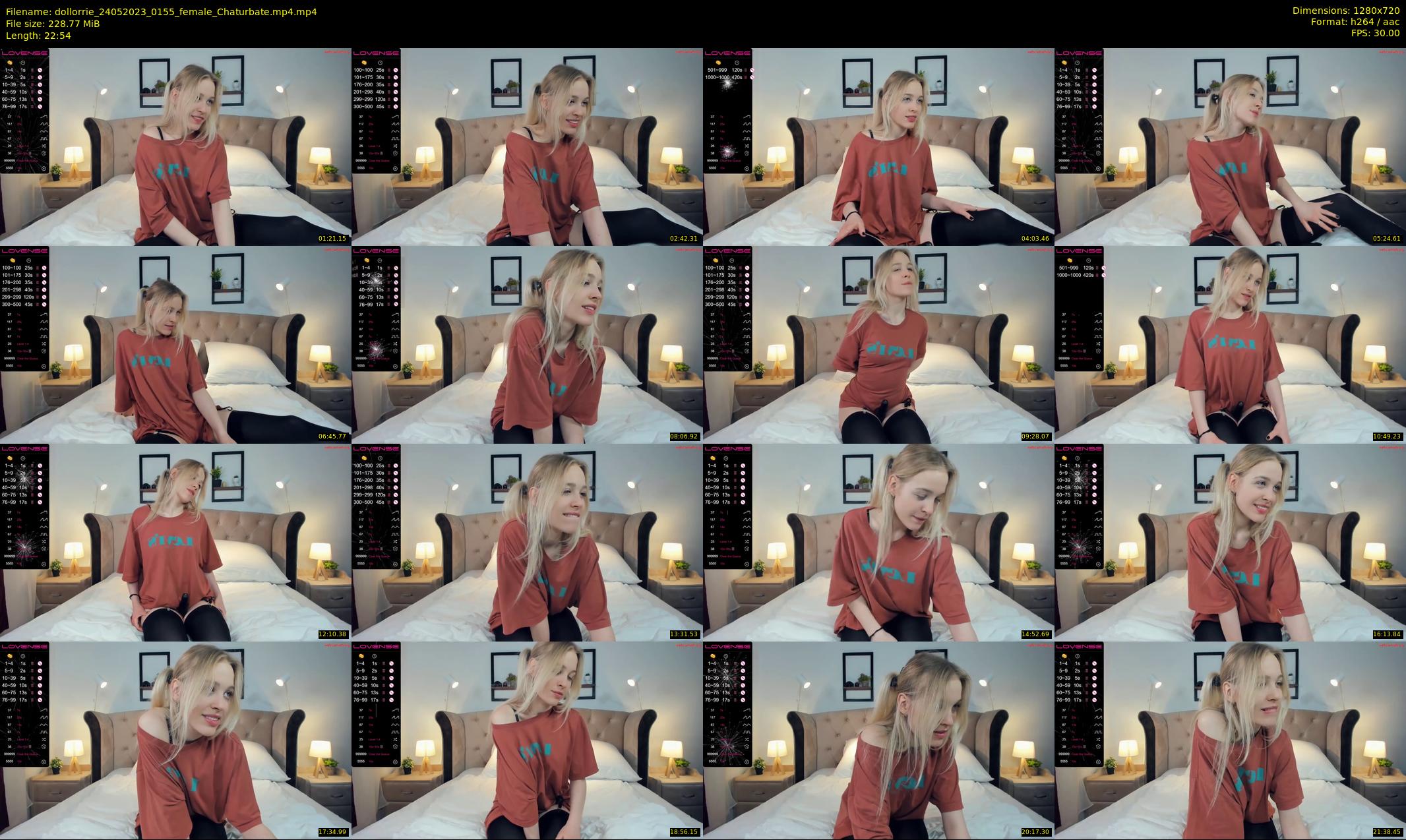 dollorrie — 23 minute Chaturbate couple cam show recording, 720p, May 24, 2023