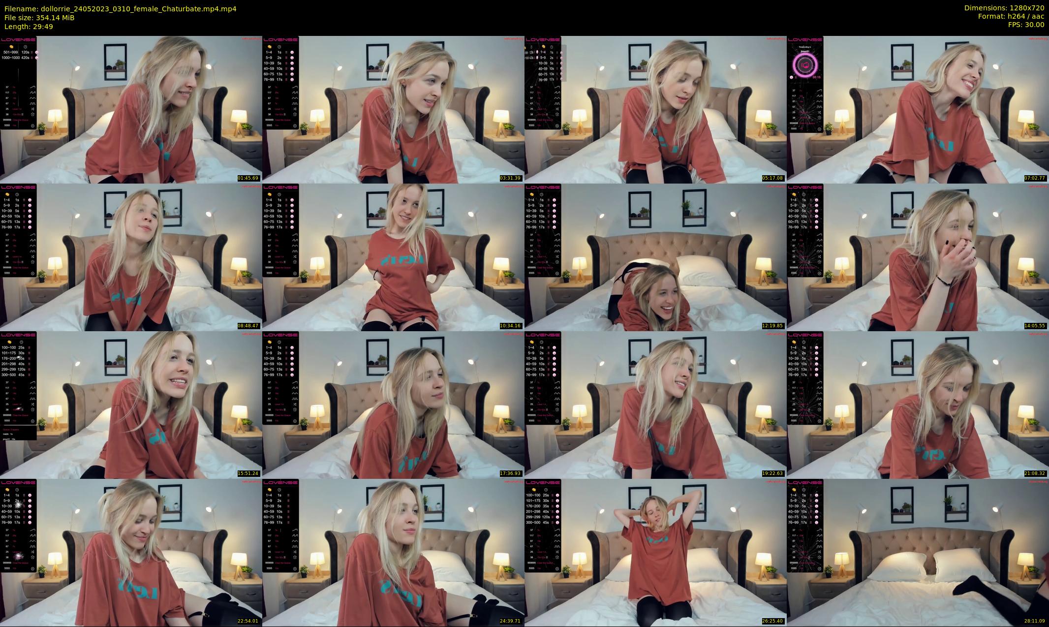 dollorrie — 30 minute Chaturbate couple cam show recording, 720p, May 24, 2023