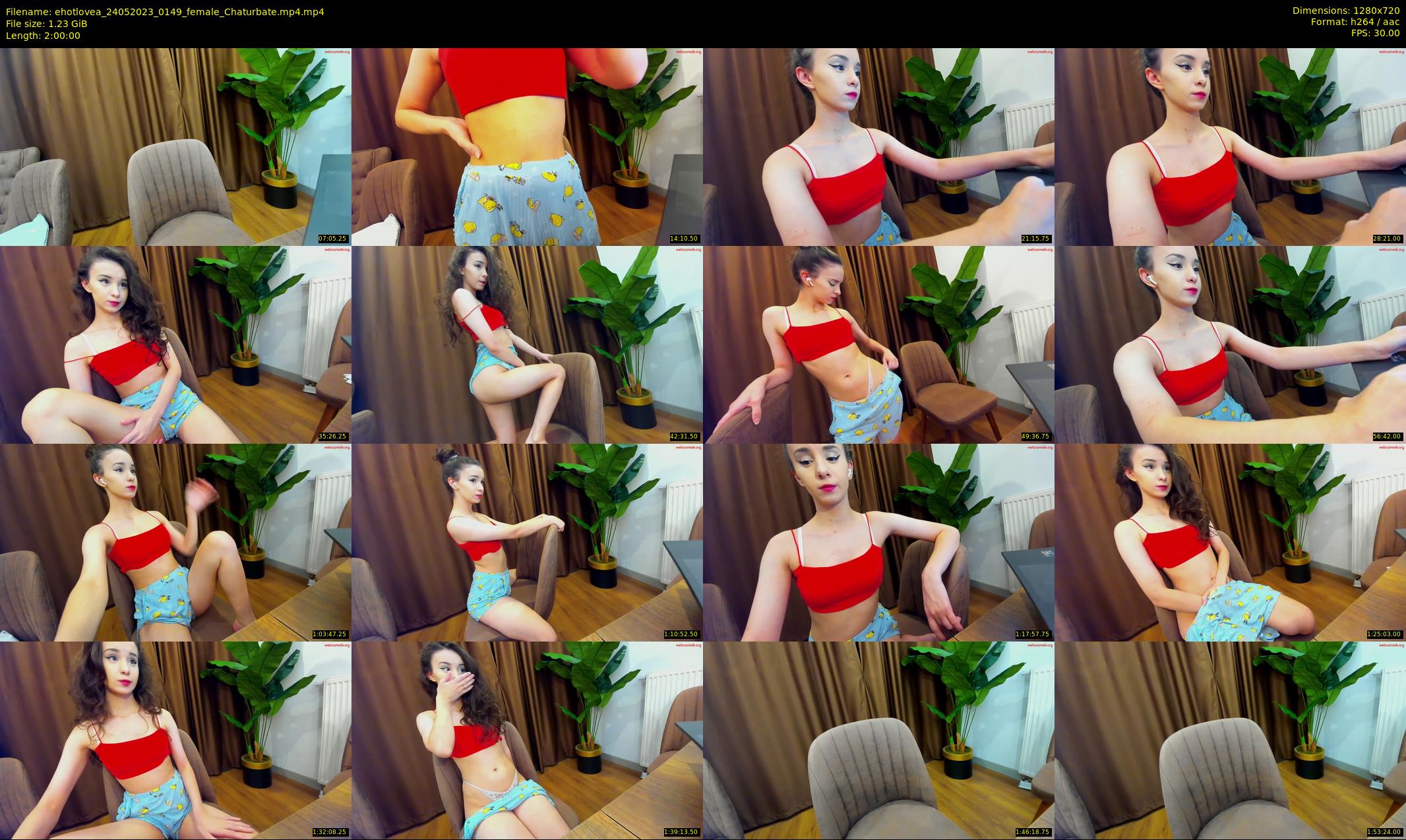 ehotlovea — 120 minute Chaturbate female cam show recording, 720p, May 24, 2023