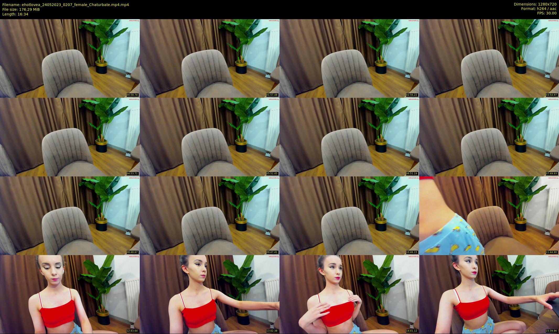 ehotlovea — 17 minute Chaturbate female cam show recording, 720p, May 24, 2023