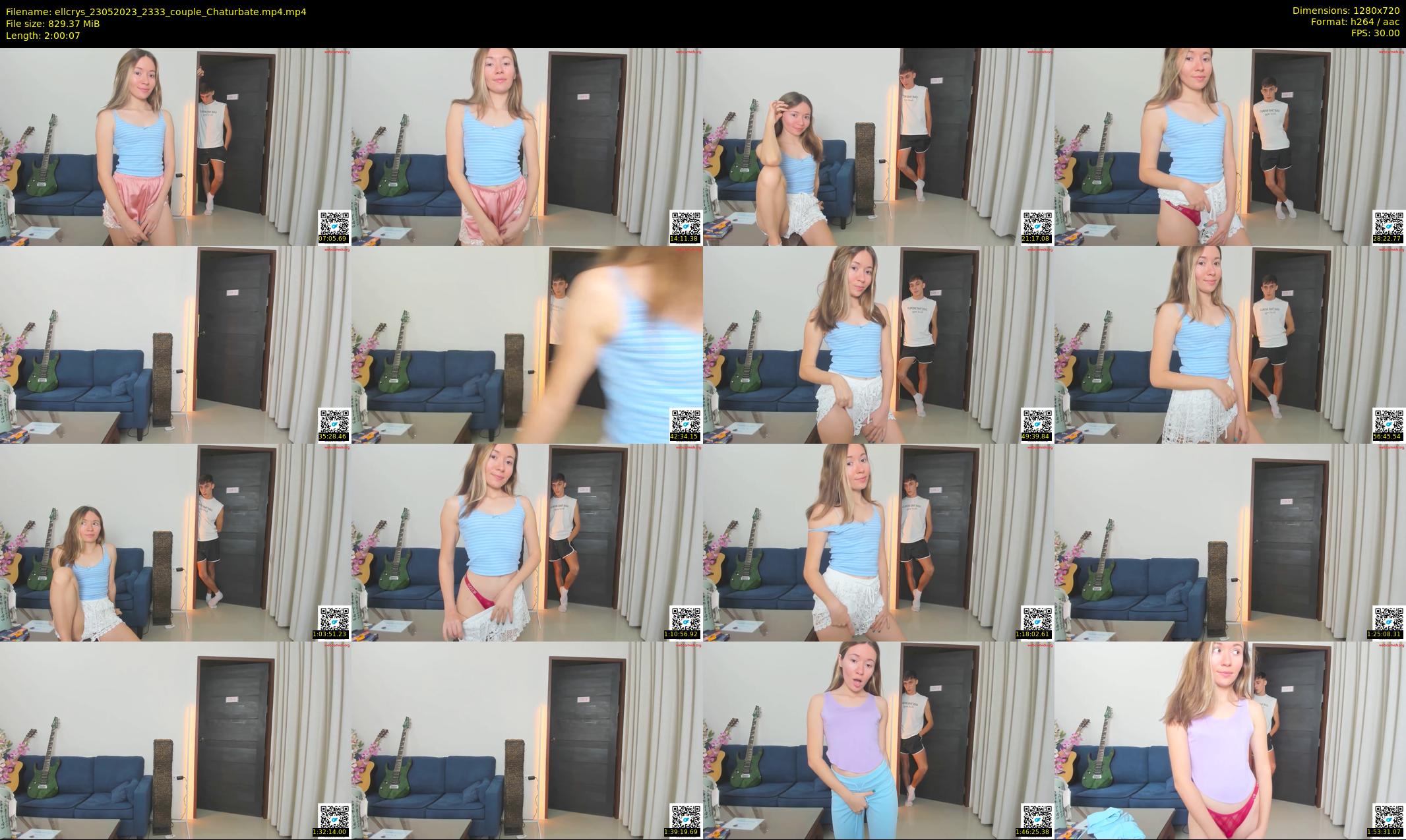 ellcrys — 121 minute Chaturbate couple cam show recording, 720p, May 23, 2023