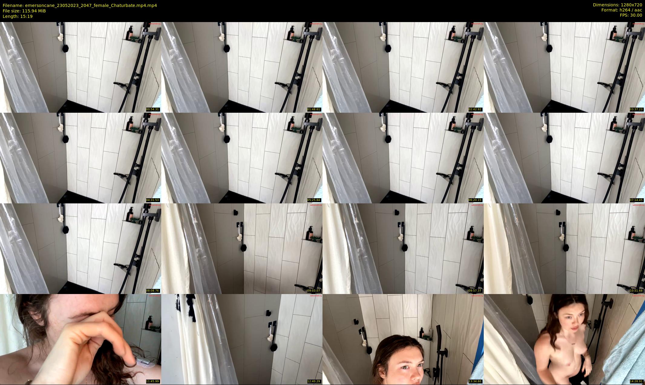 emersoncane — 16 minute Chaturbate female cam show recording, 720p, May 23, 2023