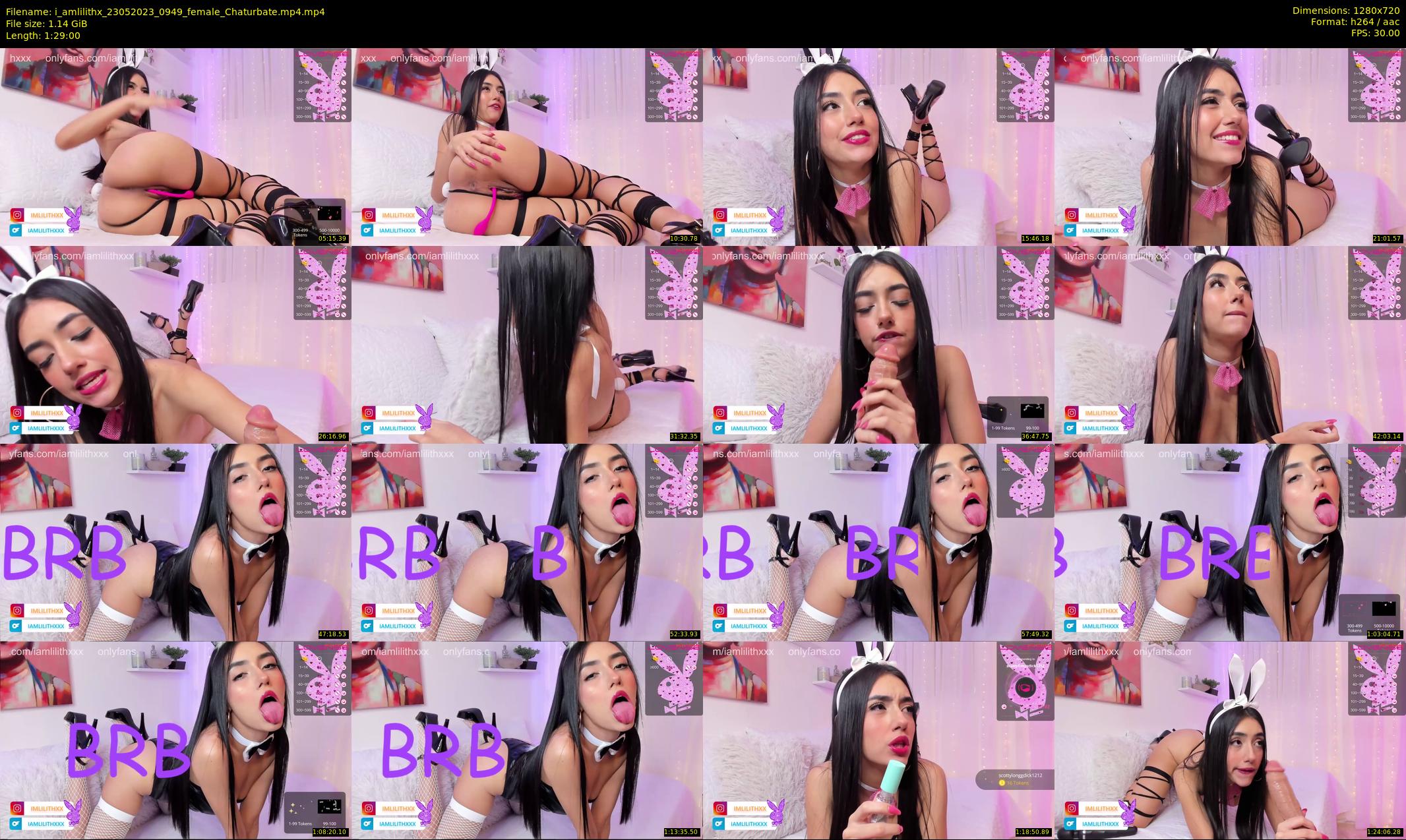 i_amlilithx — 89 minute Chaturbate female cam show recording, 720p, May 23, 2023