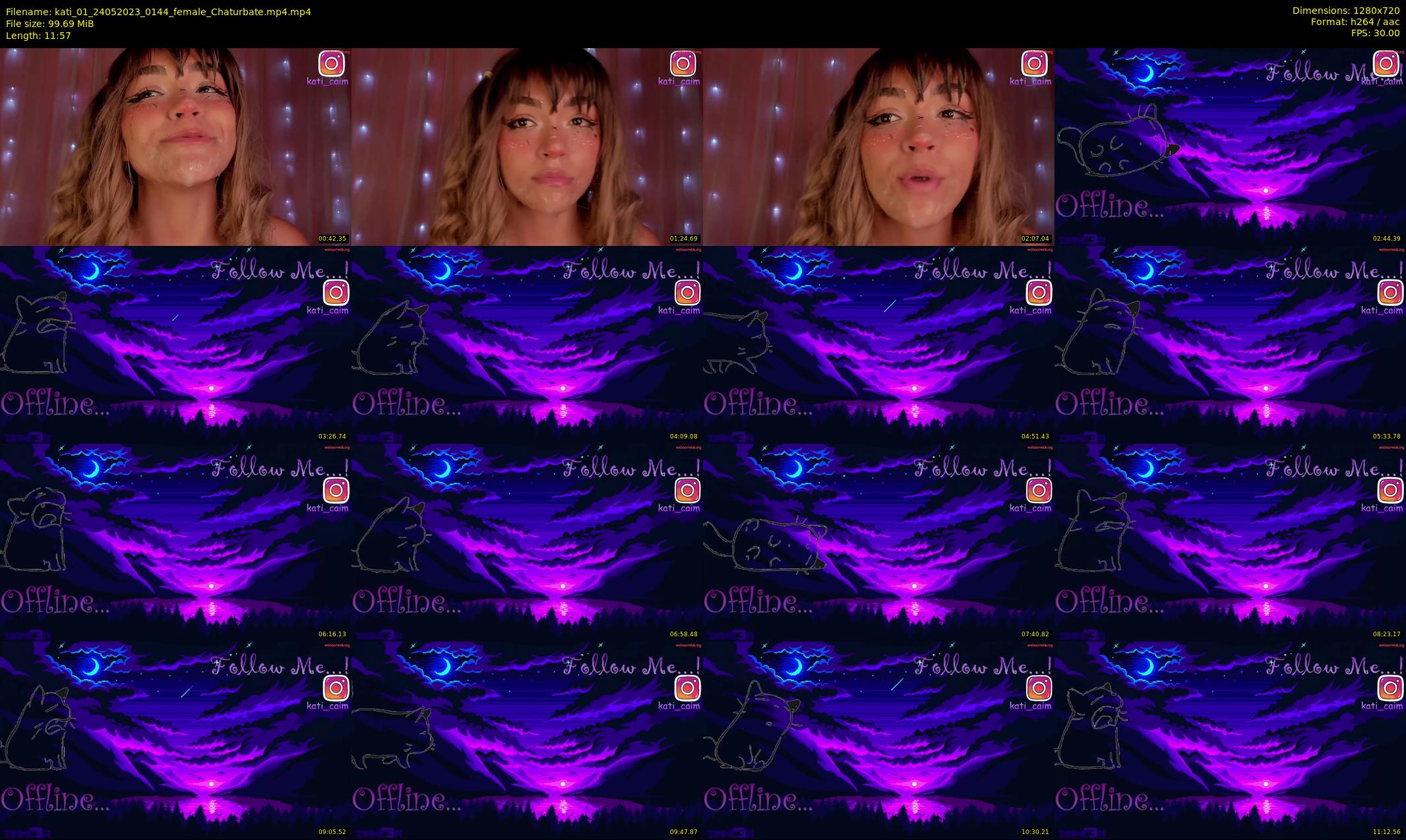 kati_01 — 12 minute Chaturbate female cam show recording, 720p, May 24, 2023
