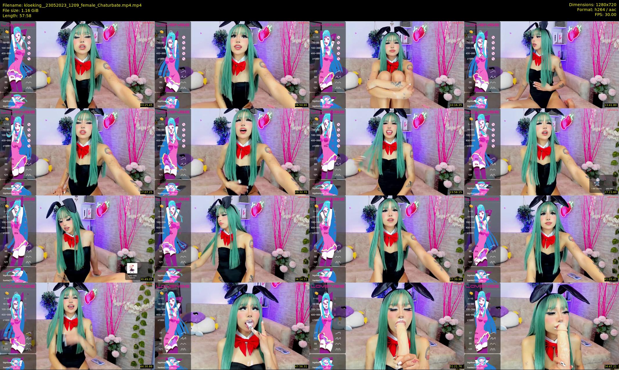 kloeking_ — 58 minute Chaturbate female cam show recording, 720p, May 23, 2023