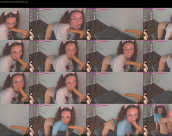 kumamonchik — 22 minute Chaturbate couple cam show recording, 720p, May 23, 2023