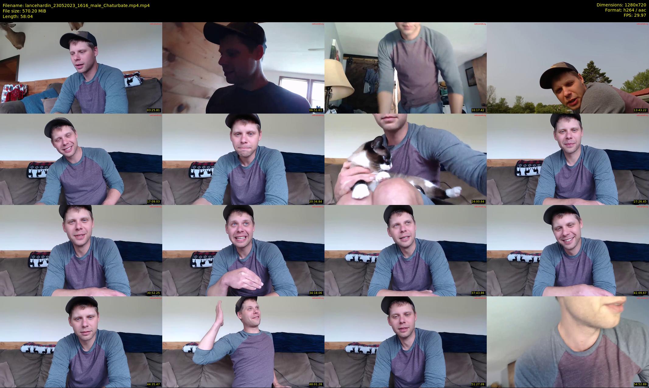 lancehardin — 59 minute Chaturbate male cam show recording, 720p, May 23, 2023