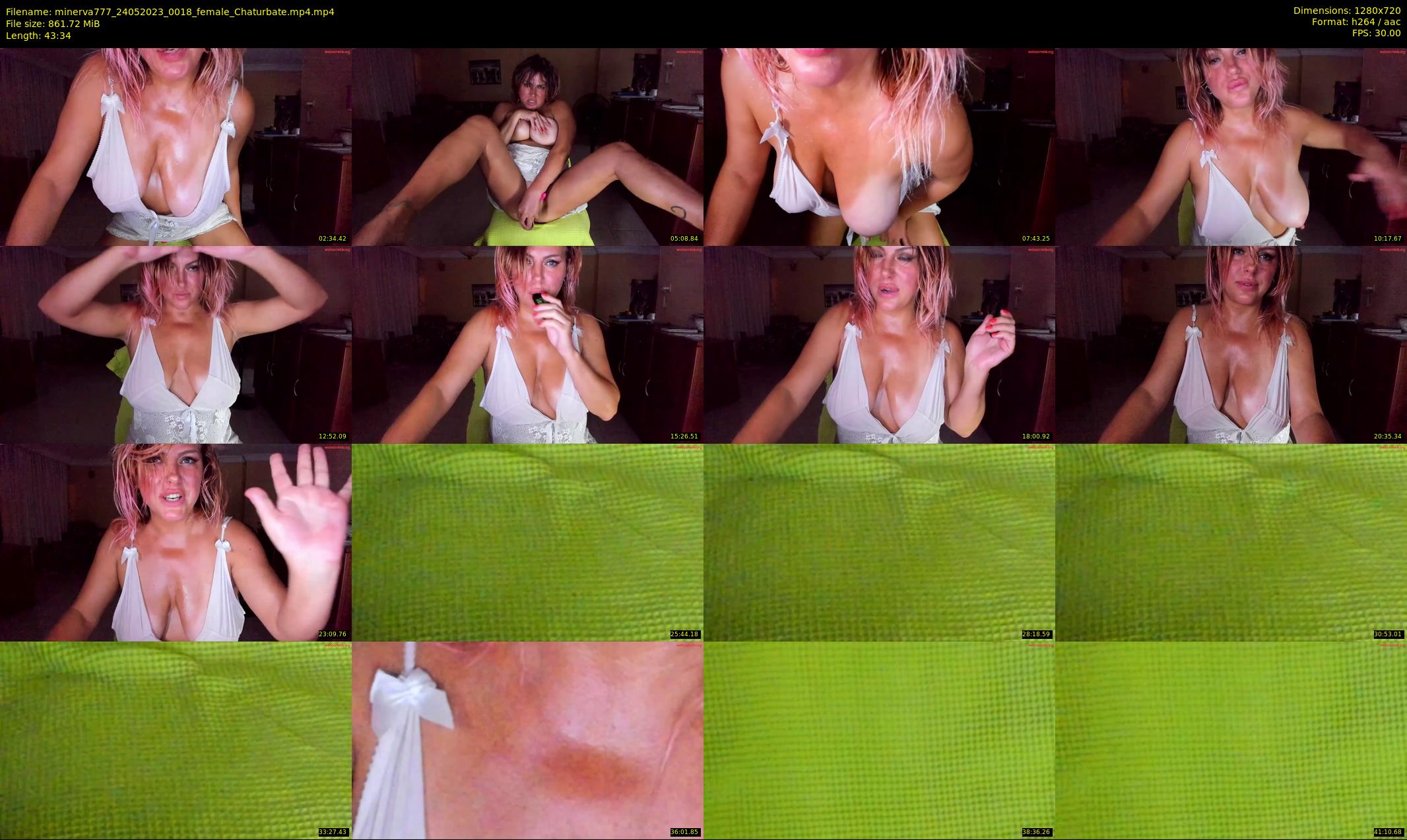 minerva777 — 44 minute Chaturbate female cam show recording, 720p, May 24, 2023
