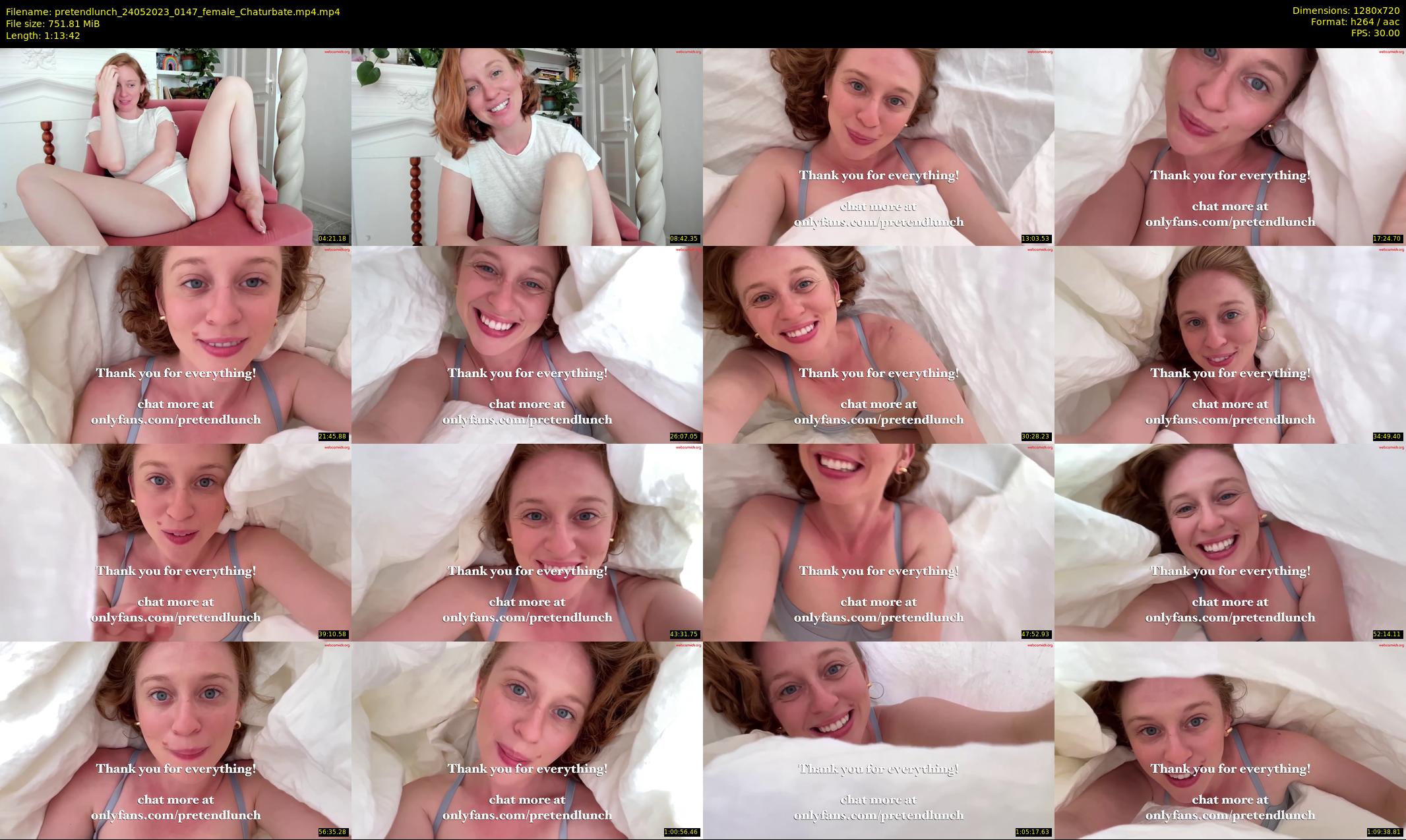 pretendlunch — 74 minute Chaturbate couple cam show recording, 720p, May 24, 2023