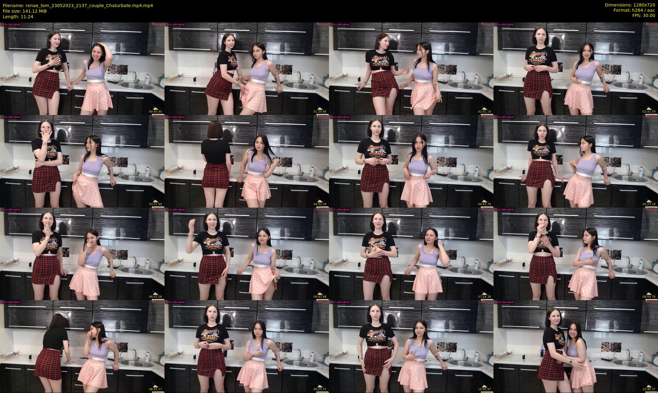 renae_tom — 12 minute Chaturbate couple cam show recording, 720p, May 23, 2023