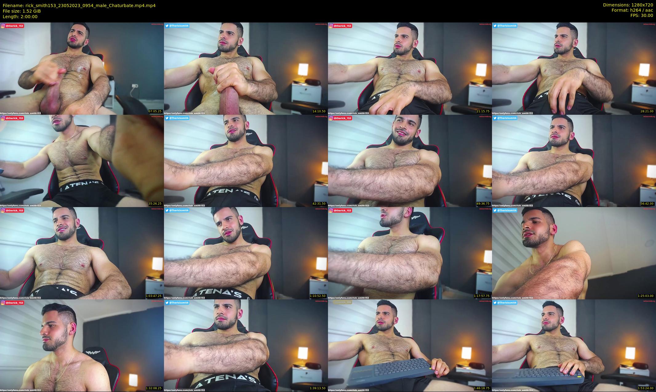 rick_smith153 — 120 minute Chaturbate male cam show recording, 720p, May 23, 2023