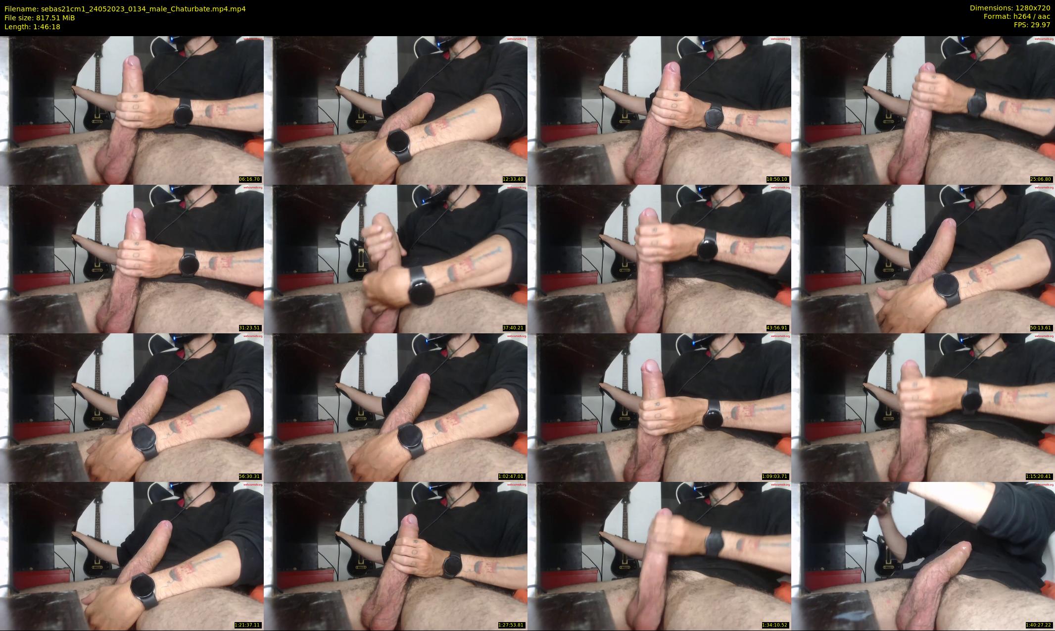 sebas21cm1 — 107 minute Chaturbate male cam show recording, 720p, May 24, 2023