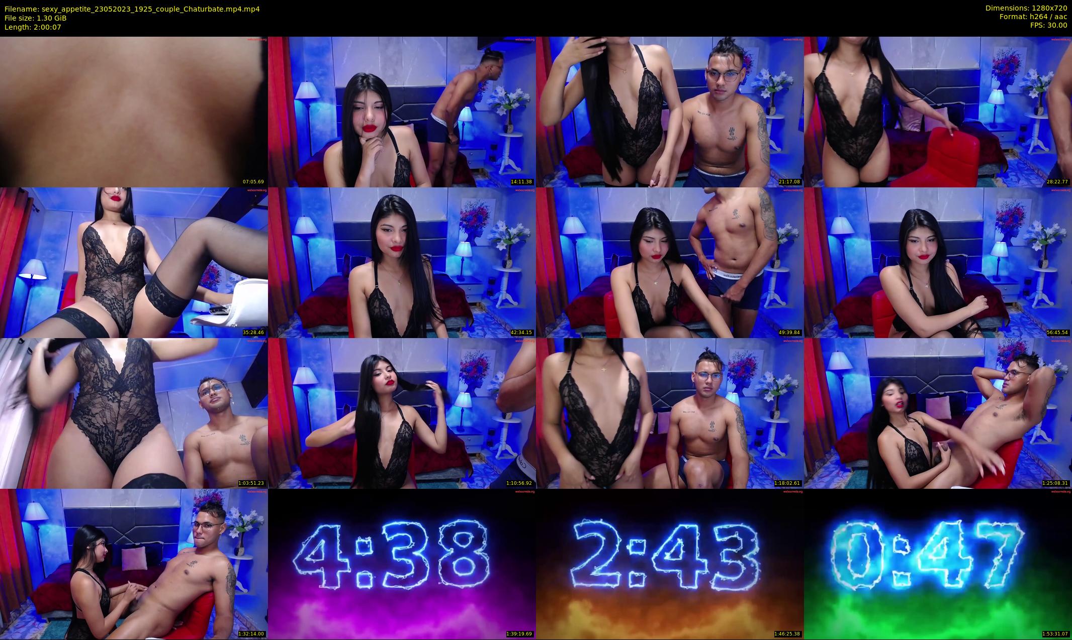 sexy_appetite — 121 minute Chaturbate couple cam show recording, 720p, May 23, 2023