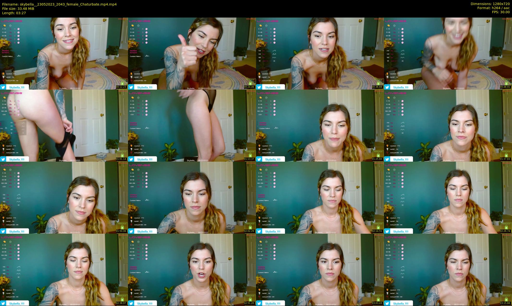 skybella_ — 4 minute Chaturbate female cam show recording, 720p, May 23, 2023