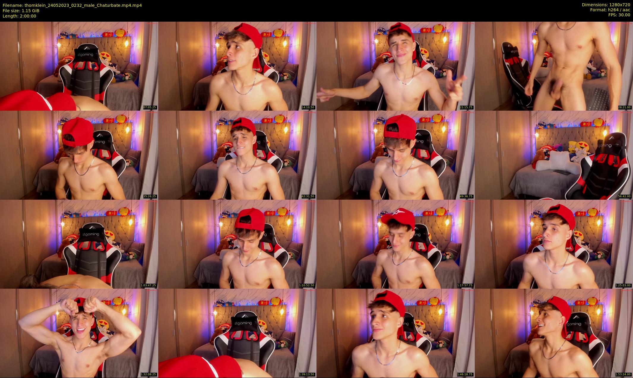 thomklein — 120 minute Chaturbate male cam show recording, 720p, May 24, 2023