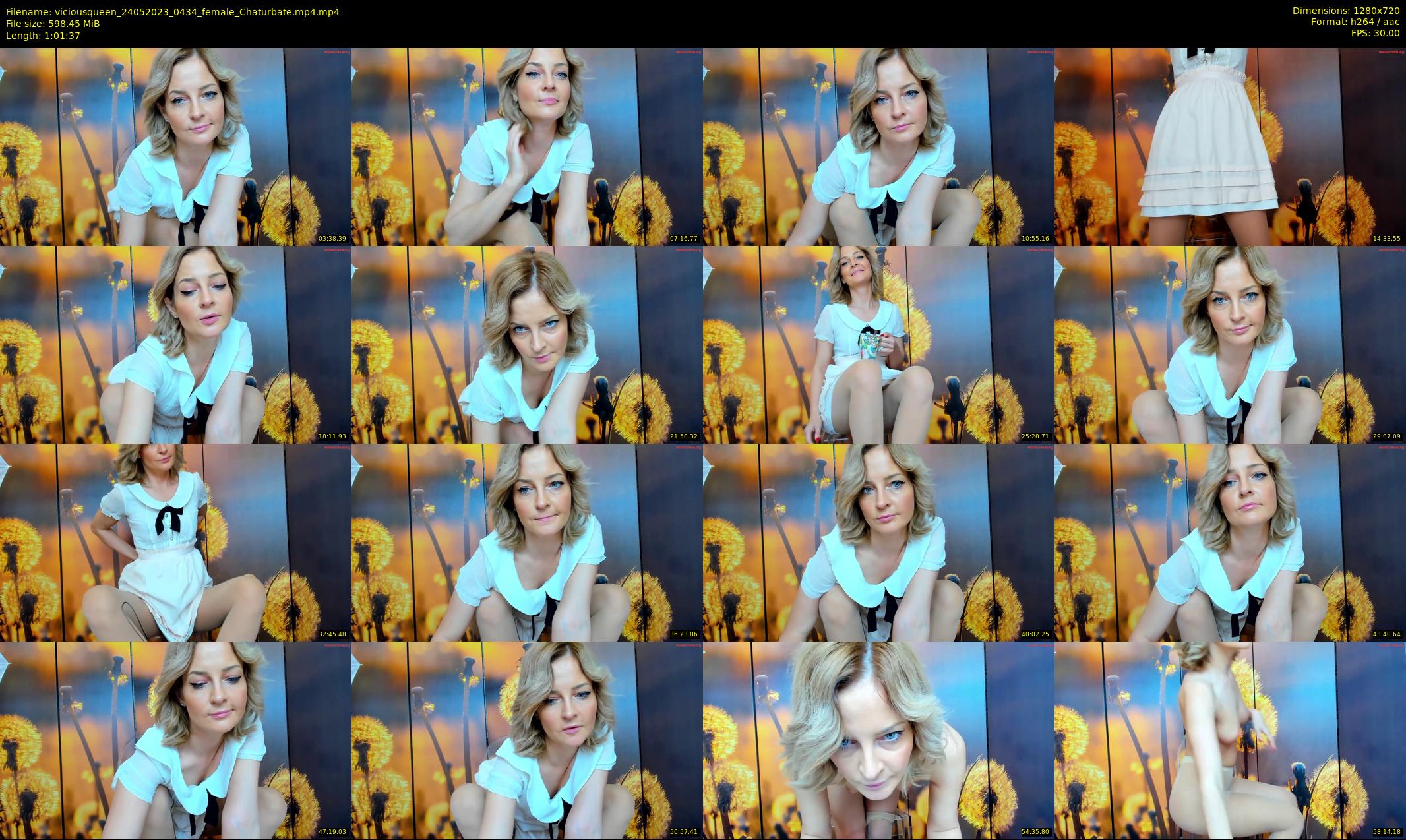 viciousqueen — 62 minute Chaturbate female cam show recording, 720p, May 24, 2023