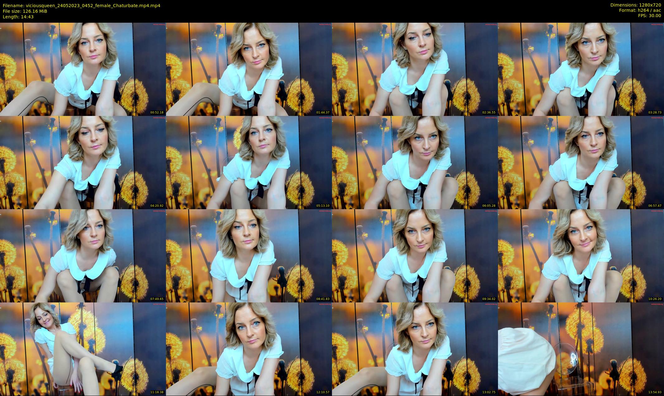 viciousqueen — 15 minute Chaturbate female cam show recording, 720p, May 24, 2023