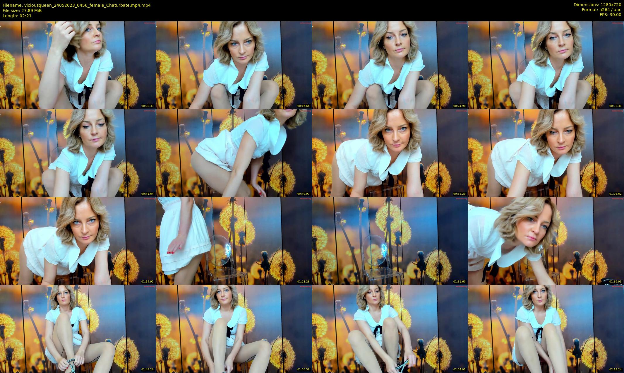 viciousqueen — 3 minute Chaturbate female cam show recording, 720p, May 24, 2023