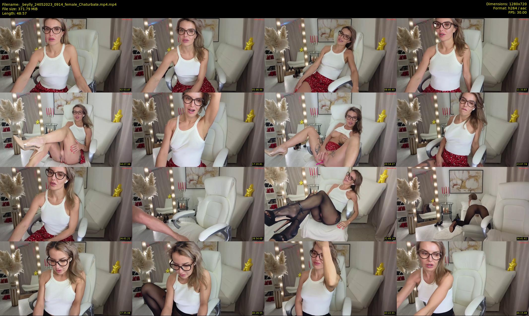 _beylly — 49 minute Chaturbate female cam show recording, 720p, May 24, 2023