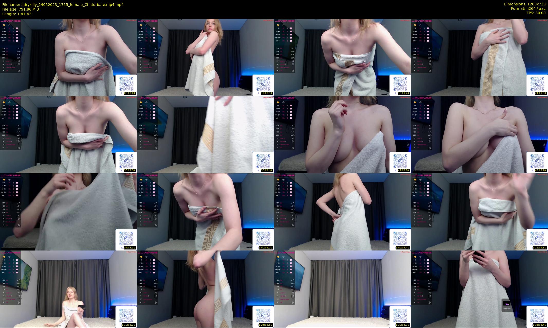 adrykilly — 102 minute Chaturbate female cam show recording, 720p, May 24, 2023