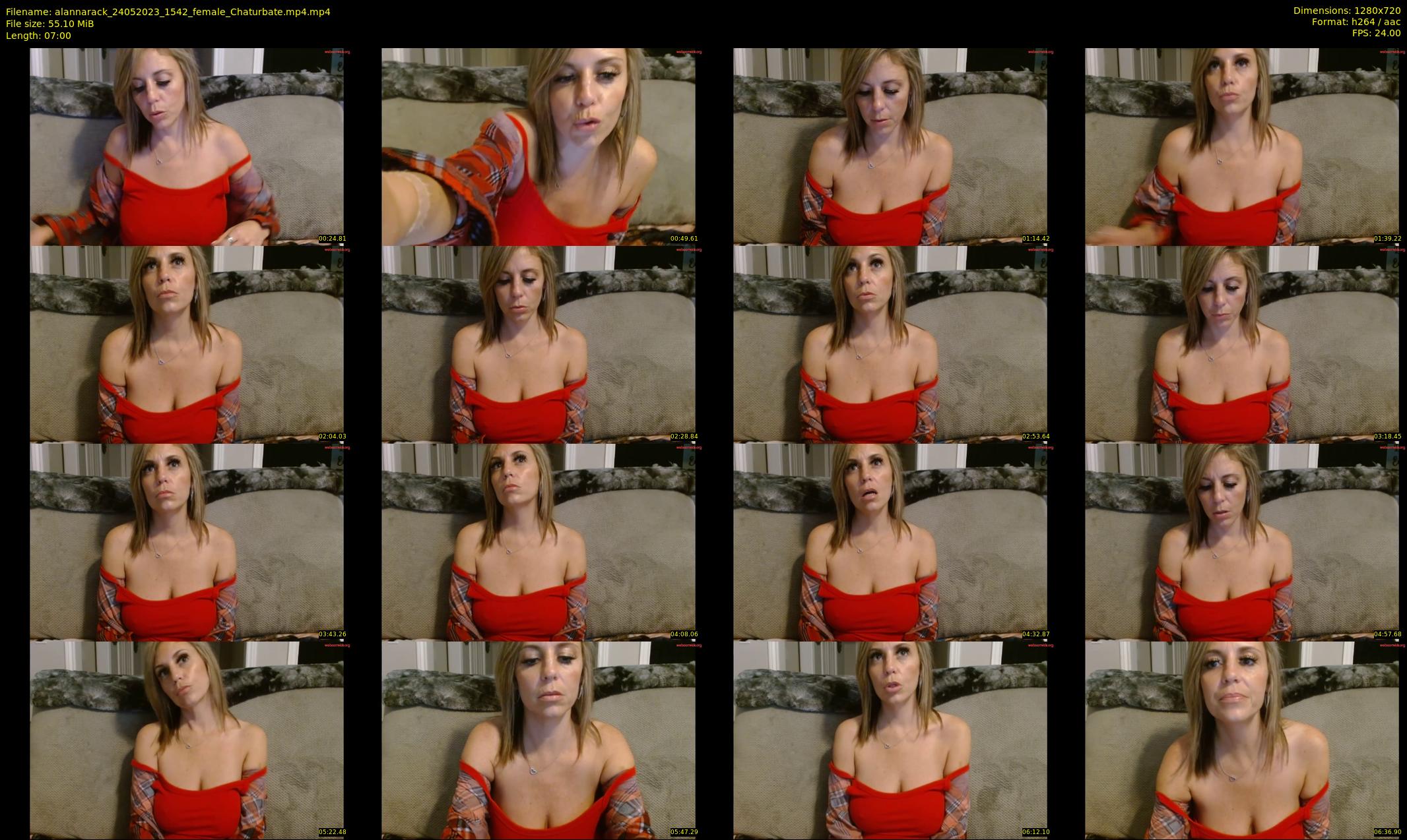 alannarack — 7 minute Chaturbate female cam show recording, 720p, May 24, 2023