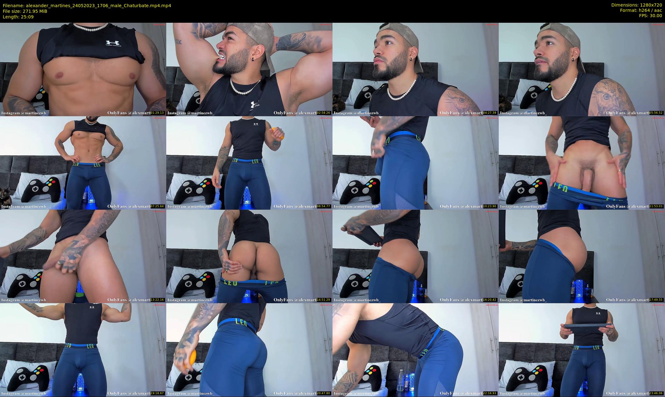 alexander_martines — 26 minute Chaturbate male cam show recording, 720p, May 24, 2023