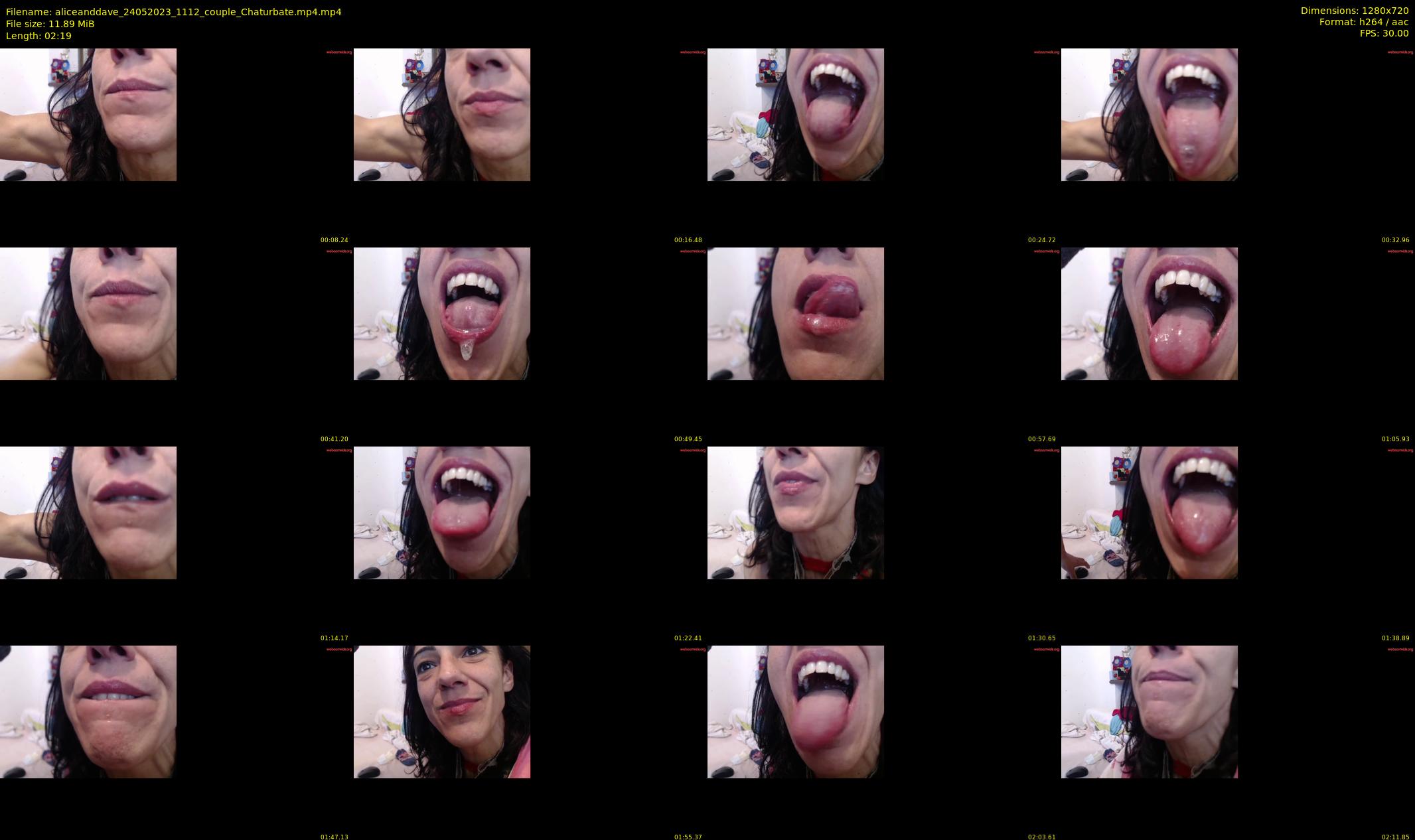 aliceanddave — 3 minute Chaturbate couple cam show recording, 720p, May 24, 2023