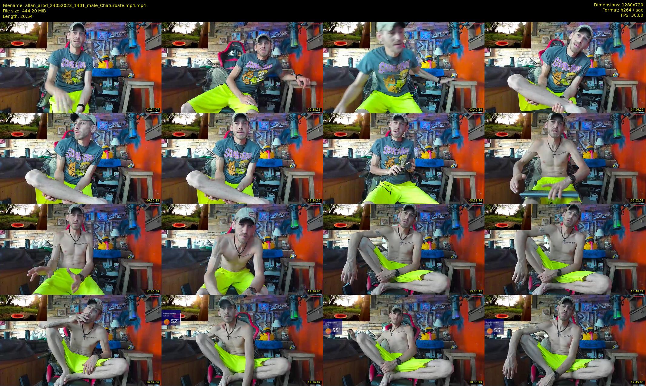 allan_arod — 21 minute Chaturbate male cam show recording, 720p, May 24, 2023