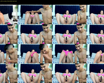 allisonjustingb — 3 minute Chaturbate couple cam show recording, 720p, May 24, 2023