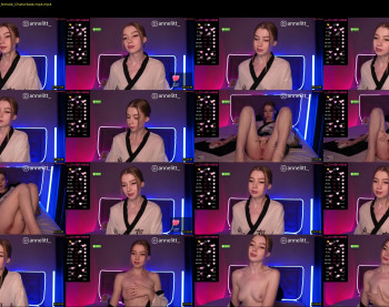 annelitt — 54 minute Chaturbate female cam show recording, 720p, May 25, 2023