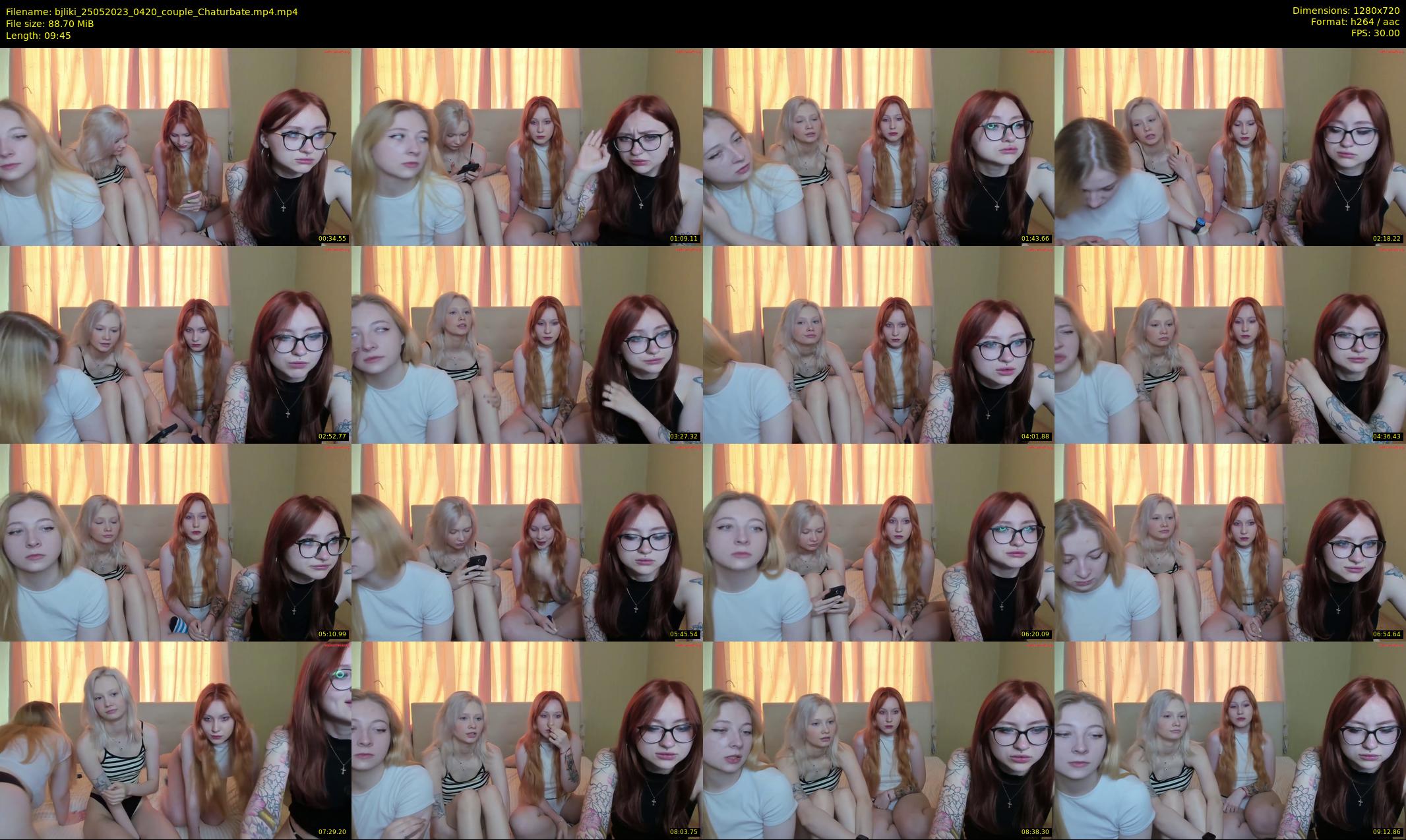 bjliki — 10 minute Chaturbate couple cam show recording, 720p, May 25, 2023