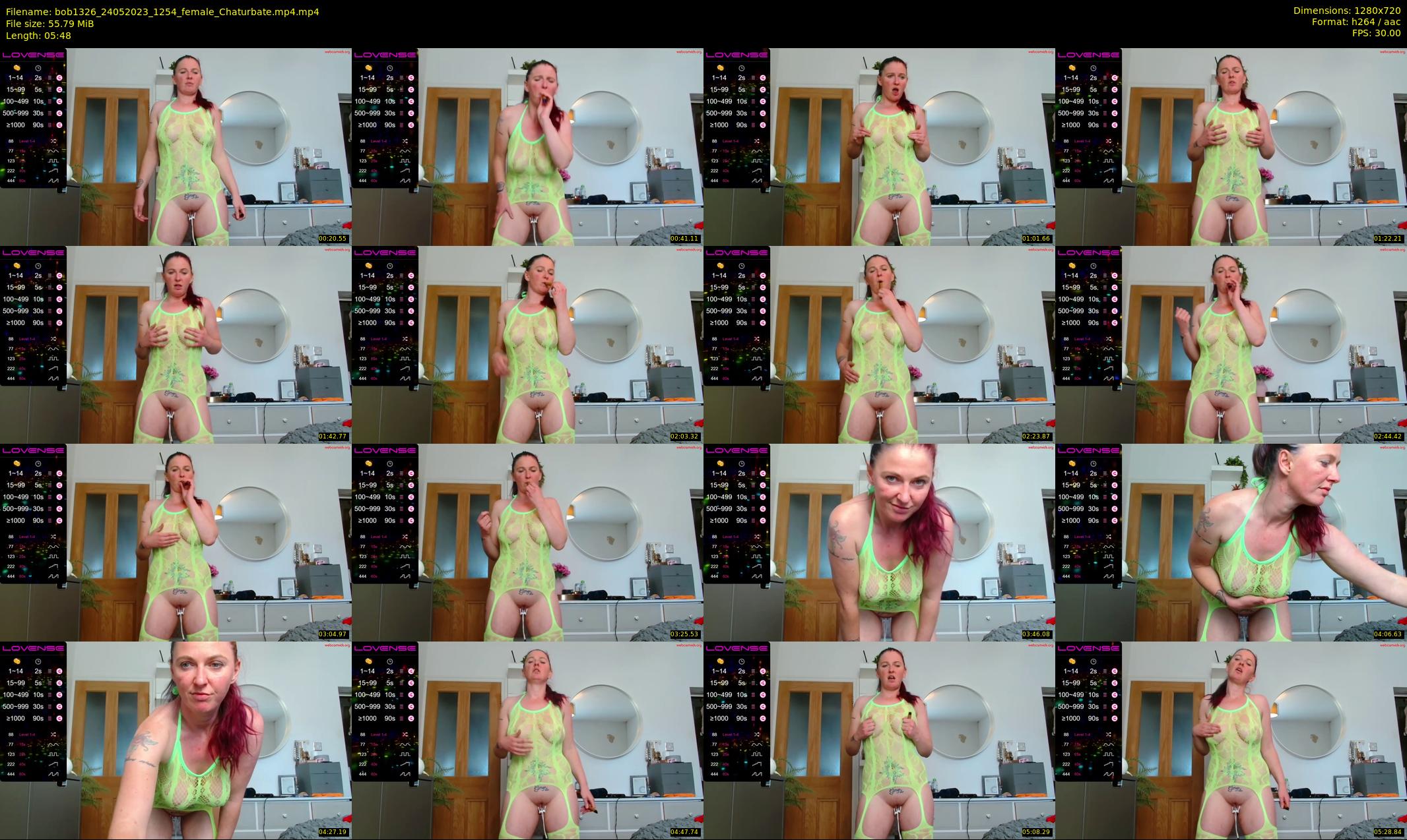 bob1326 — 6 minute Chaturbate female cam show recording, 720p, May 24, 2023