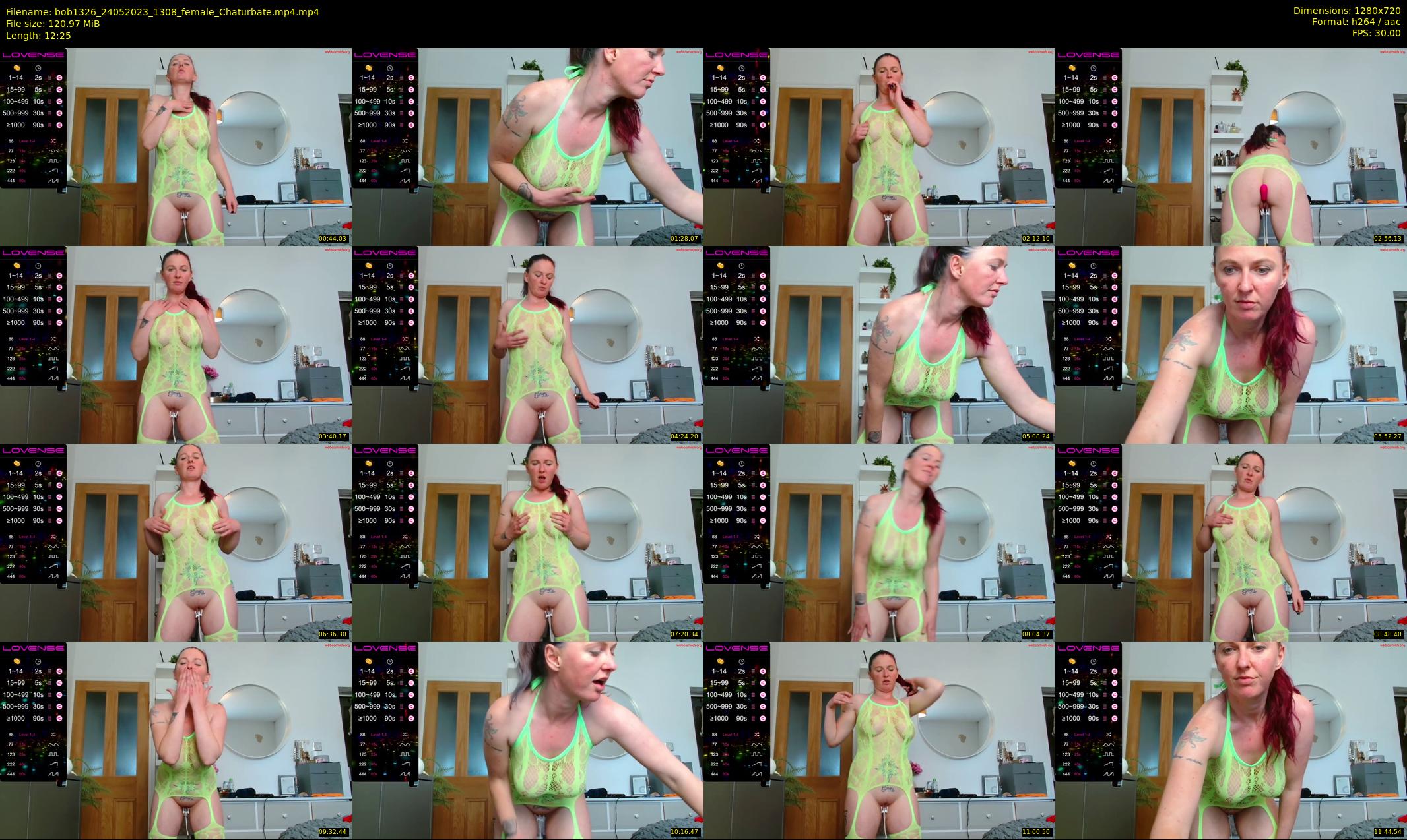 bob1326 — 13 minute Chaturbate female cam show recording, 720p, May 24, 2023