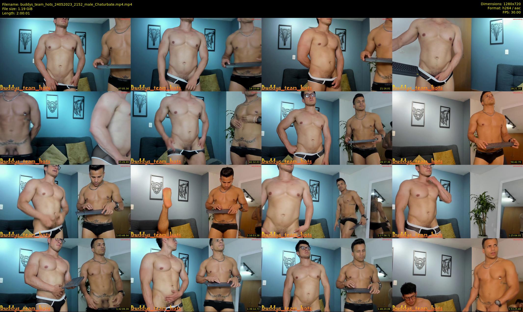 buddys_team_hots — 121 minute Chaturbate couple cam show recording, 720p, May 24, 2023
