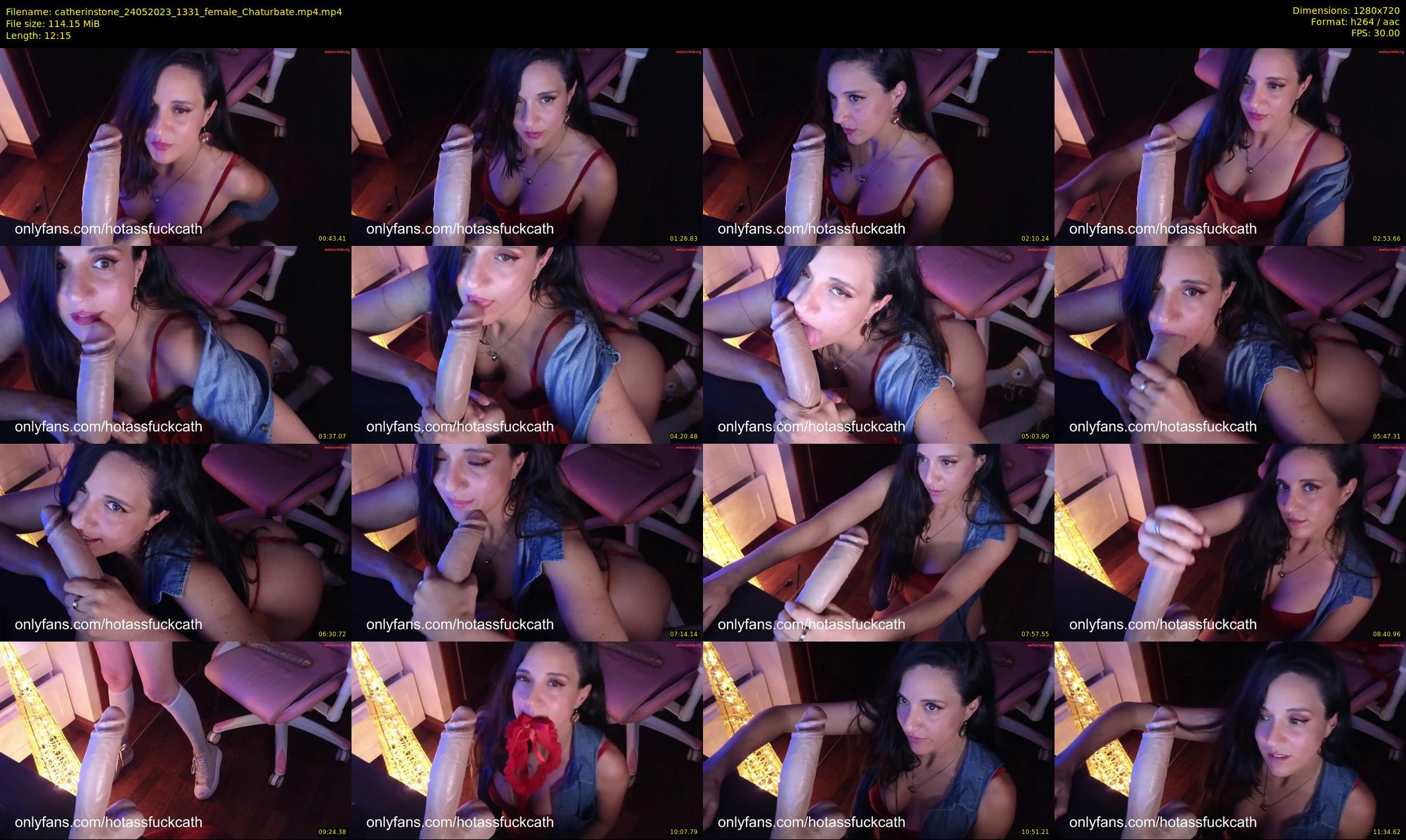 catherinstone — 13 minute Chaturbate female cam show recording, 720p, May 24, 2023