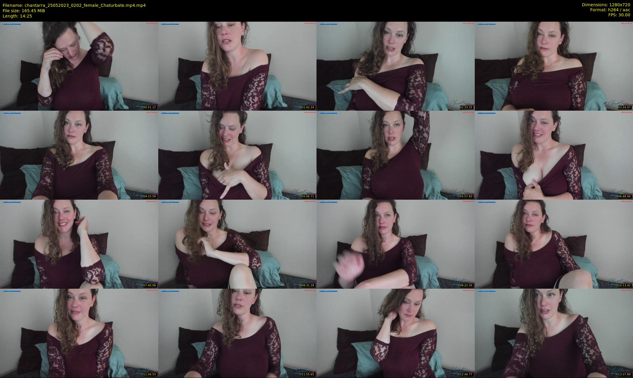 chantarra — 15 minute Chaturbate female cam show recording, 720p, May 25, 2023