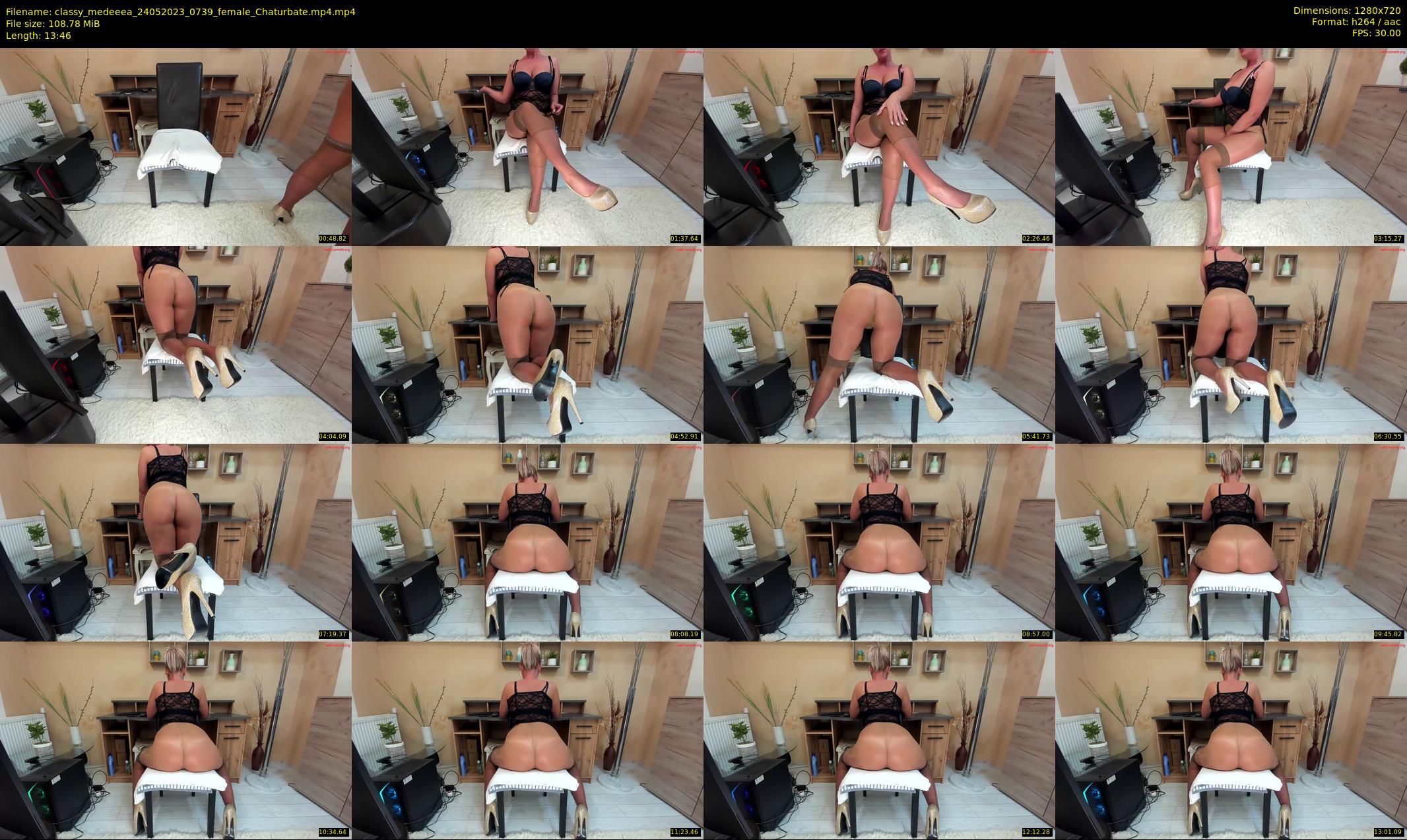 classy_medeeea — 14 minute Chaturbate female cam show recording, 720p, May 24, 2023