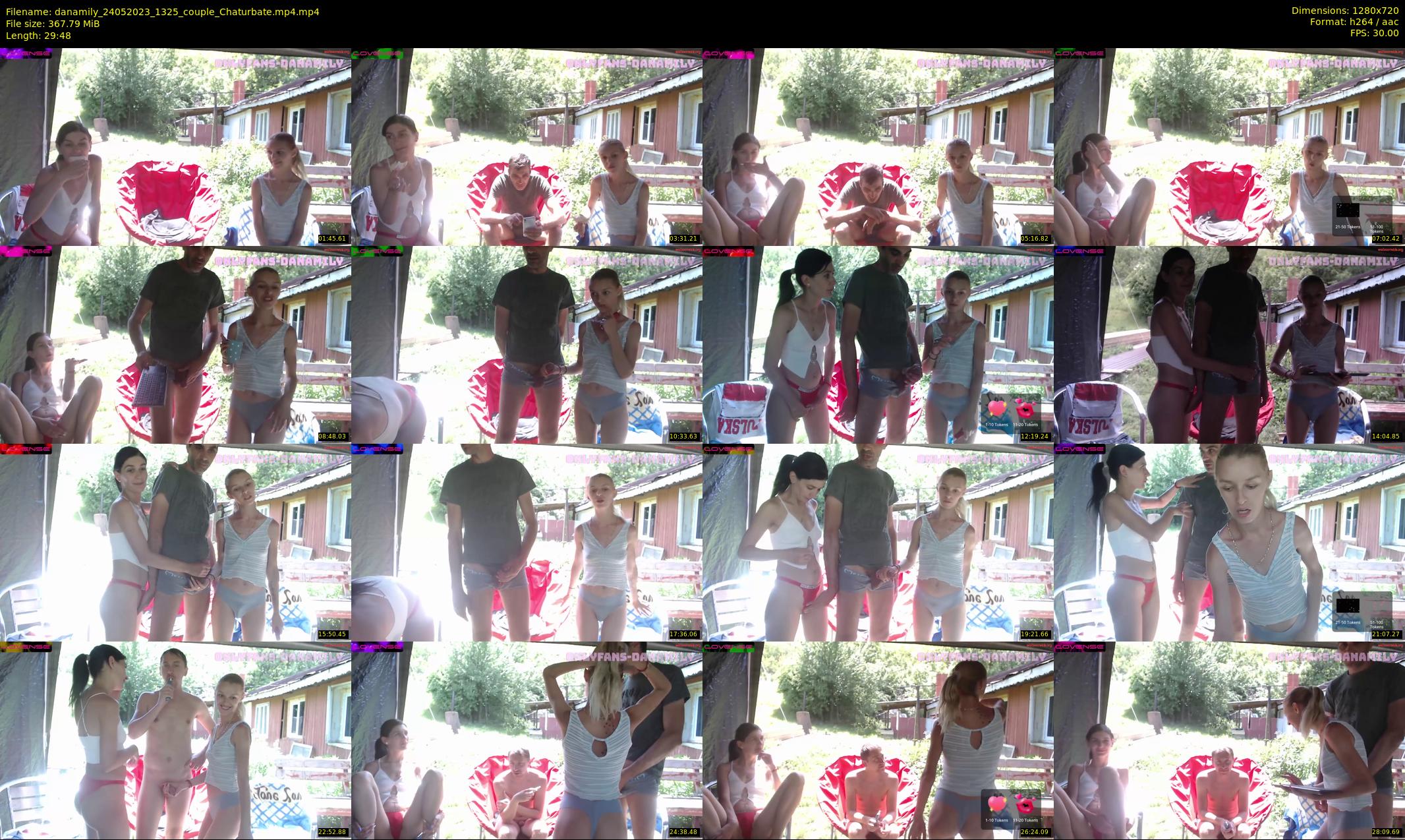 danamily — 30 minute Chaturbate female cam show recording, 720p, May 24, 2023