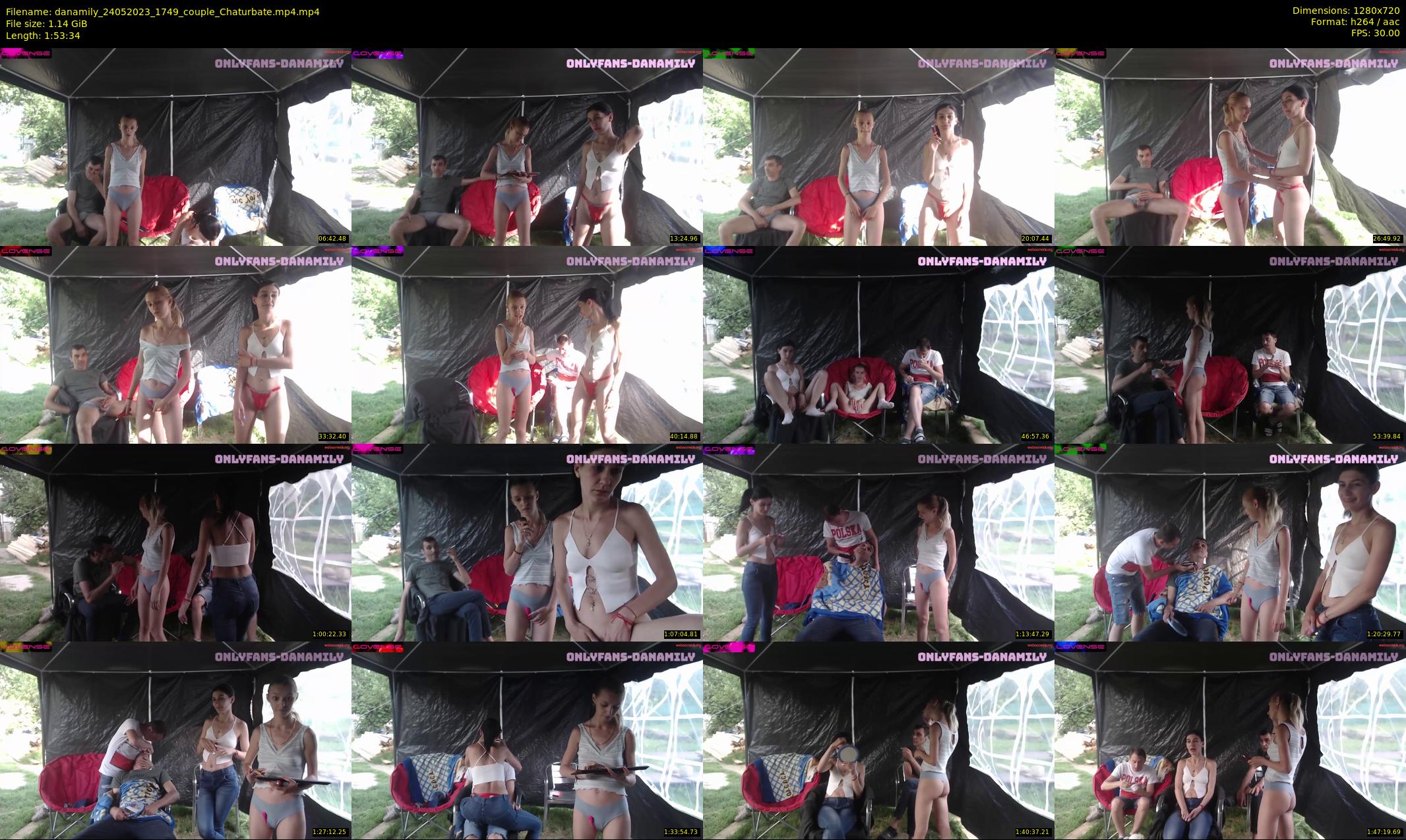 danamily — 114 minute Chaturbate female cam show recording, 720p, May 24, 2023