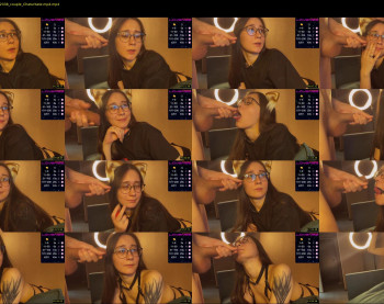 darkfirenight — 28 minute Chaturbate couple cam show recording, 720p, May 24, 2023