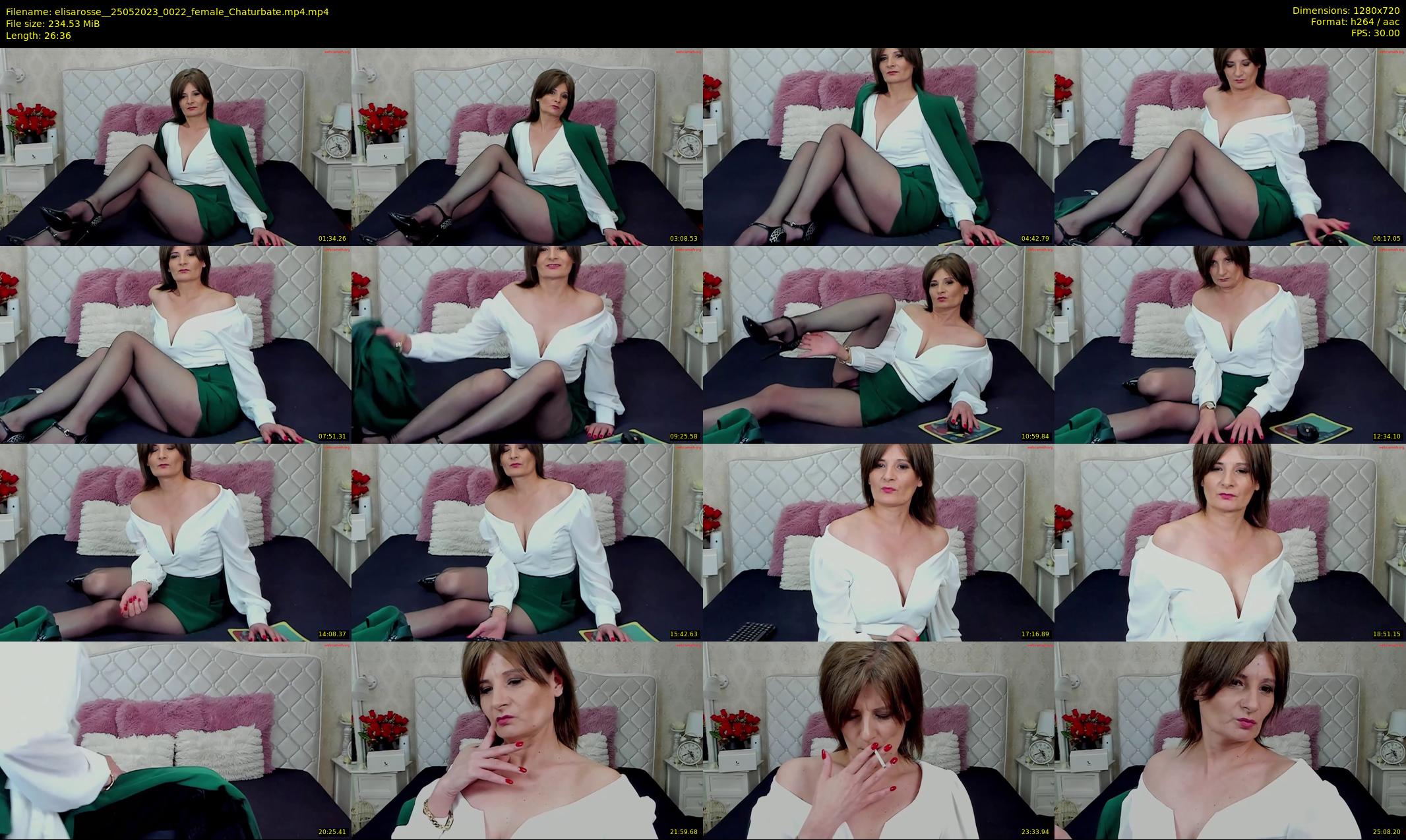 elisarosse_ — 27 minute Chaturbate female cam show recording, 720p, May 25, 2023