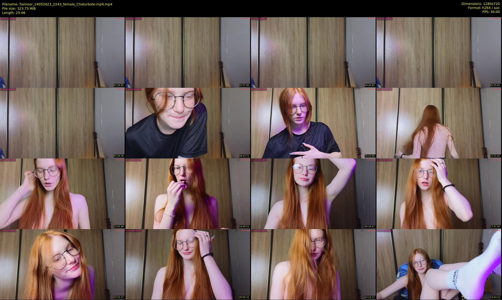 fiamoor — 26 minute Chaturbate female cam show recording, 720p, May 24, 2023