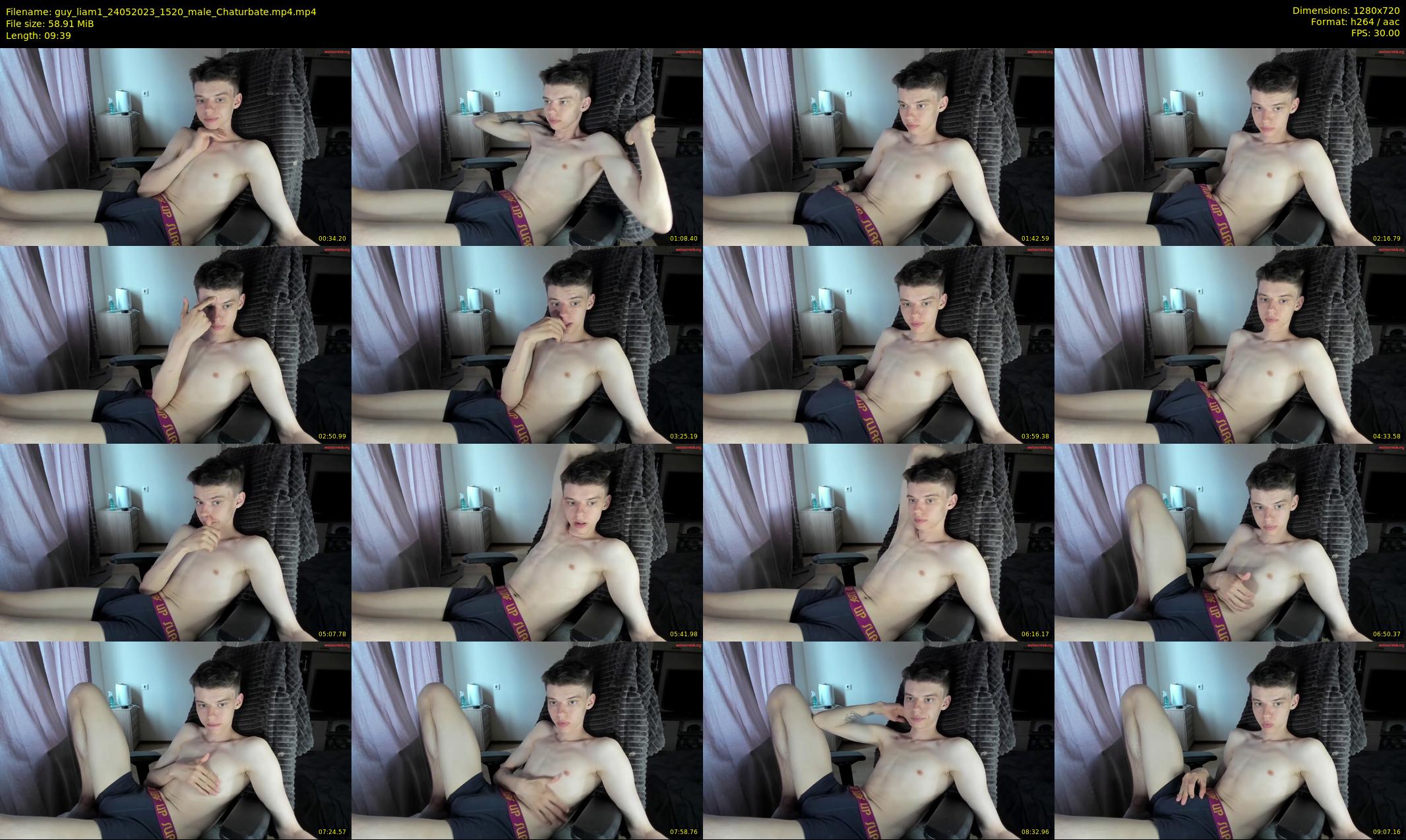 guy_liam1 — 10 minute Chaturbate male cam show recording, 720p, May 24, 2023