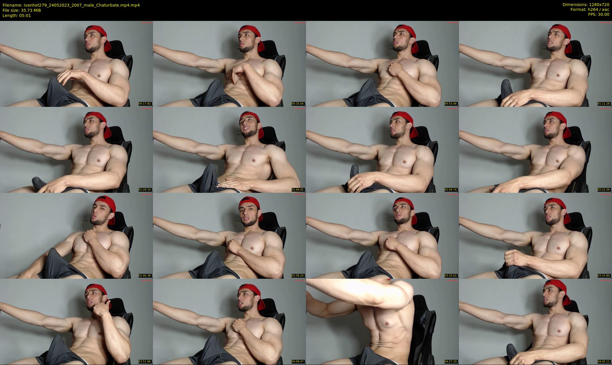ivanhot279 — 6 minute Chaturbate male cam show recording, 720p, May 24, 2023