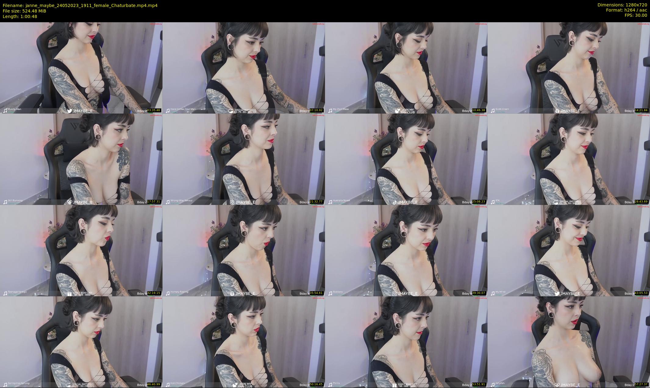 janne_maybe — 61 minute Chaturbate female cam show recording, 720p, May 24, 2023