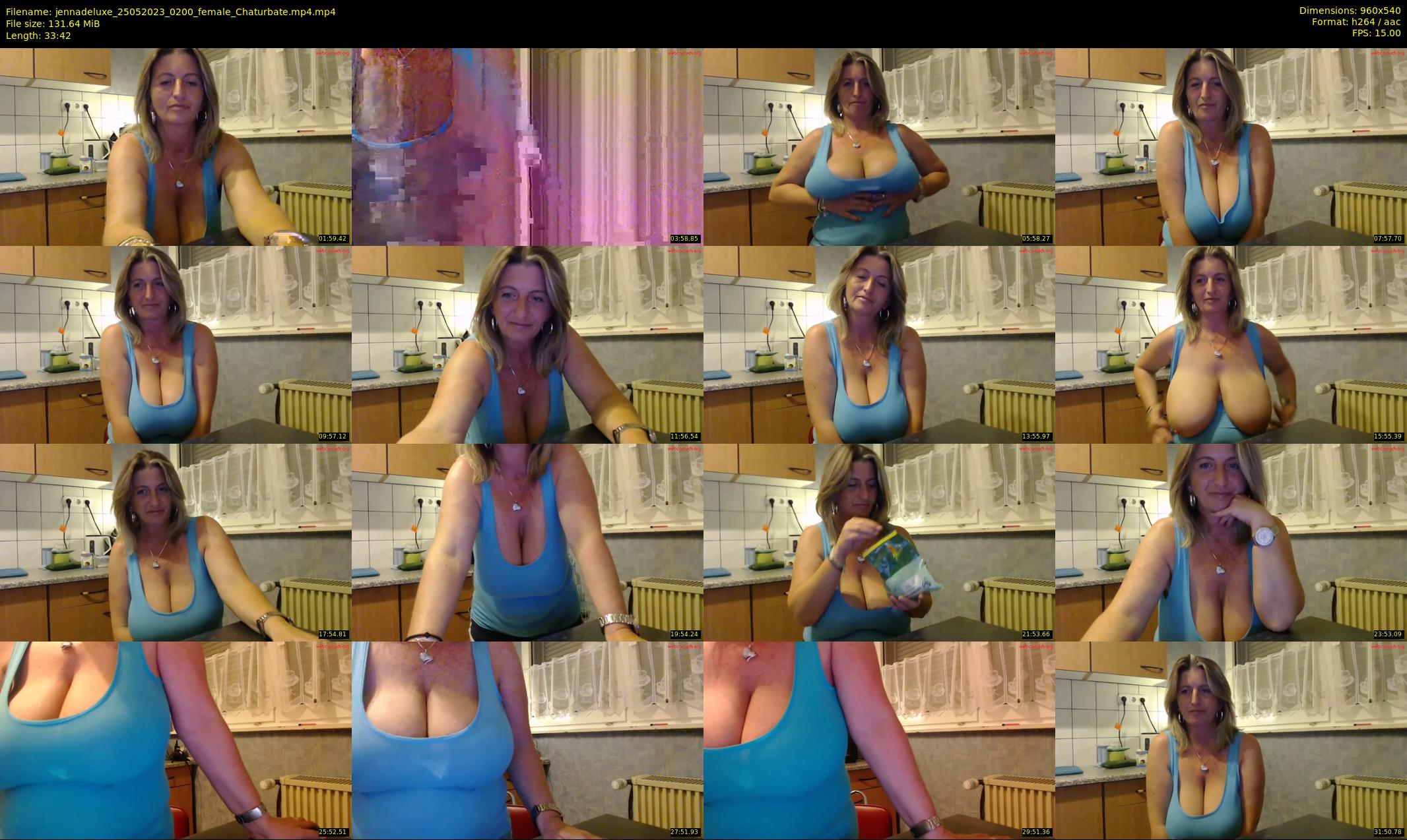 jennadeluxe — 34 minute Chaturbate female cam show recording, 480p, May 25, 2023