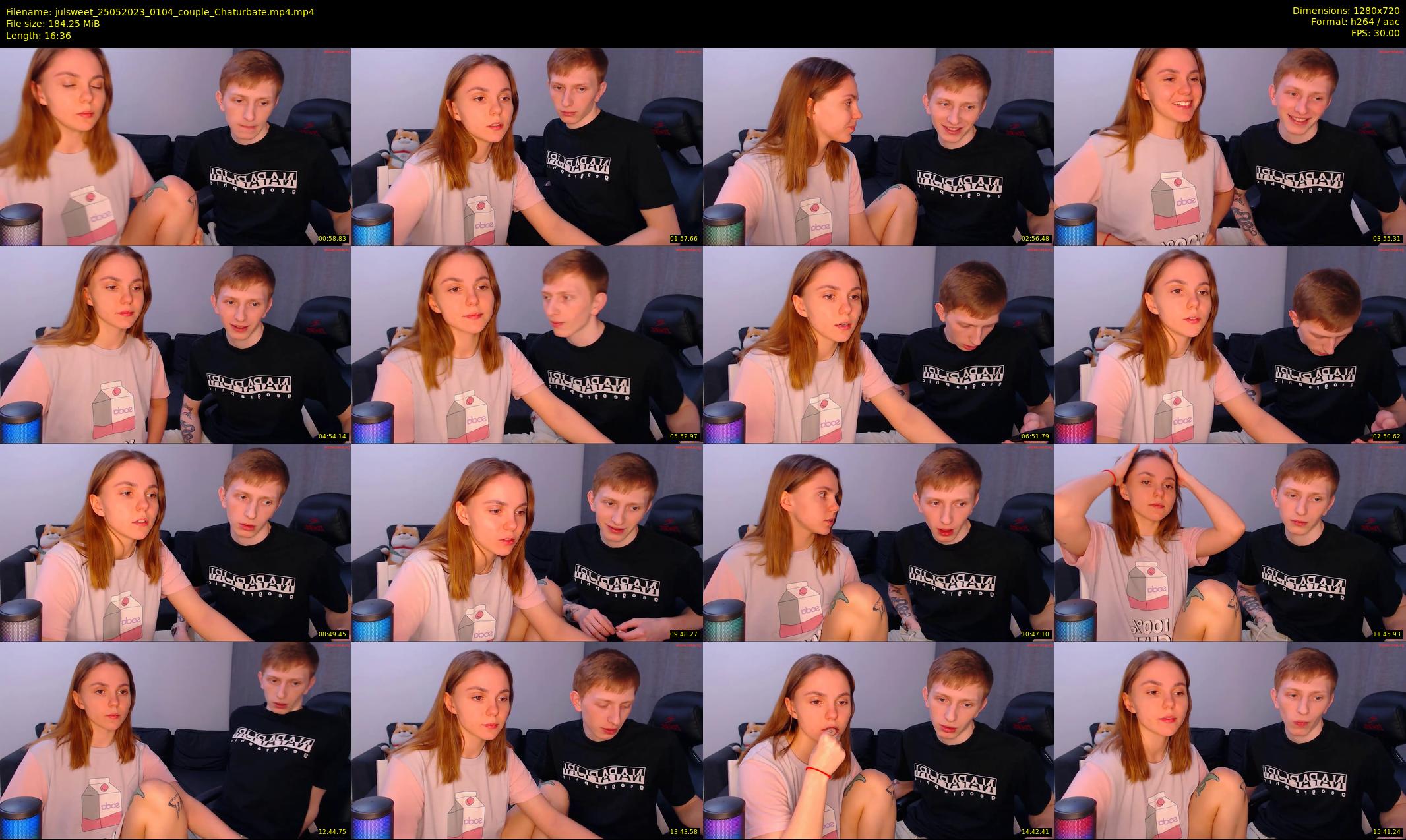 julsweet — 17 minute Chaturbate male cam show recording, 720p, May 25, 2023