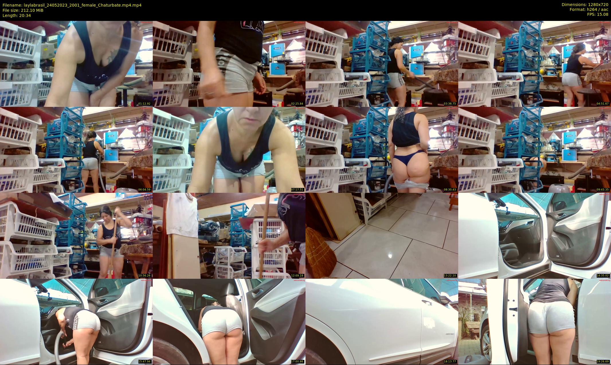 laylabrasil — 21 minute Chaturbate female cam show recording, 720p, May 24, 2023